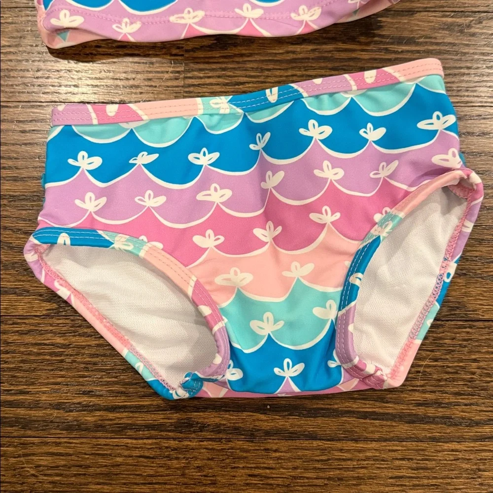 Ruffle Butts Mermaid Butterfly Tankini 12-18 Months